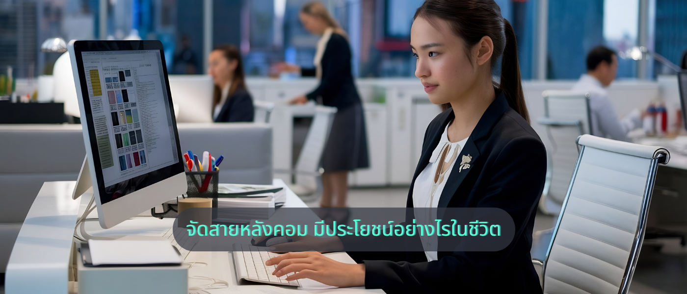 จัดสายหลังคอม มีประโยชน์อย่างไรในชีวิต